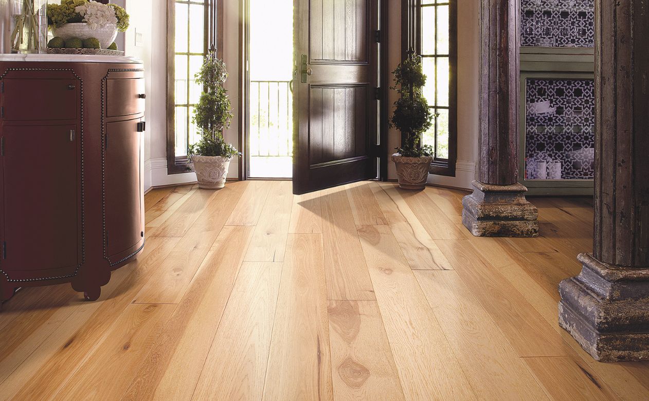 hardwood flooring in an elegant Yucaipa entryway